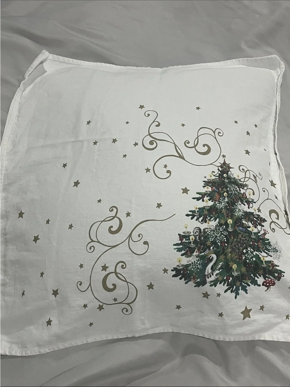 Williams Sonoma ‘Twas the night before Christmas - Set of 2 Napkins Good Cond🎅🎄